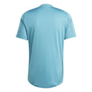 Camisa 25/26 Treino Masculina - Azul Turquesa+Branco