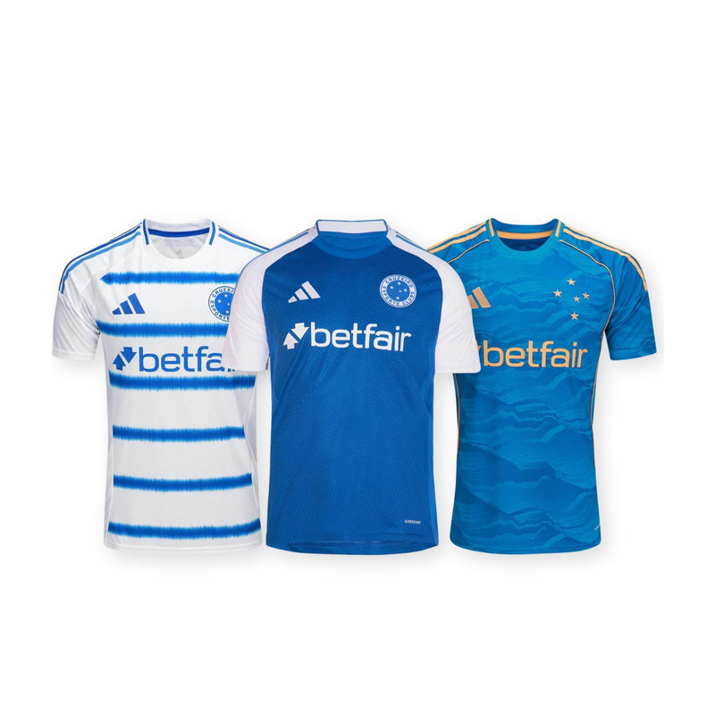 KIT com 3 Camisas  I, II e III 25/26 [OFERTA LIMITADA]